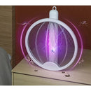 Raquete Elétrica PowerShock Recarregável com Luz Atrativa