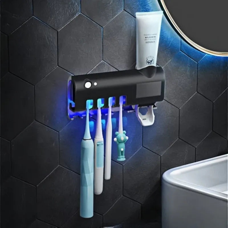 Suporte de Escova e Creme Dental OralClean UV com
