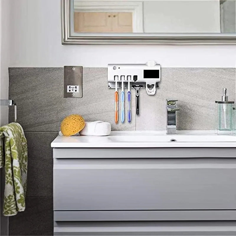 Suporte de Escova e Creme Dental OralClean UV com