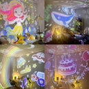 Luminária Infantil DreamLight Kids com Projeção Giratória