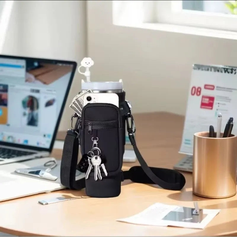 Bolsa Para Garrafa Térmica + Frete Grátis + Bônus + Descontos