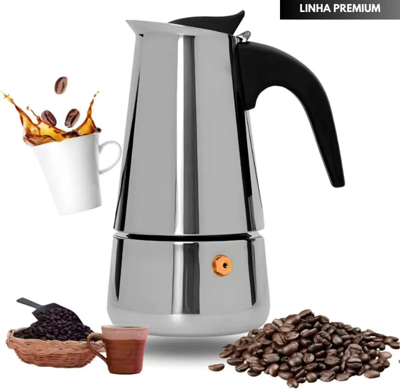 Cafeteira Italiana + Frete Grátis + Bônus + Descontos