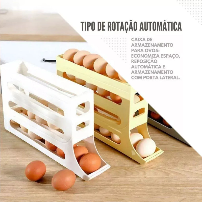Organizador de Ovos + Frete Grátis + Bônus + Descontos