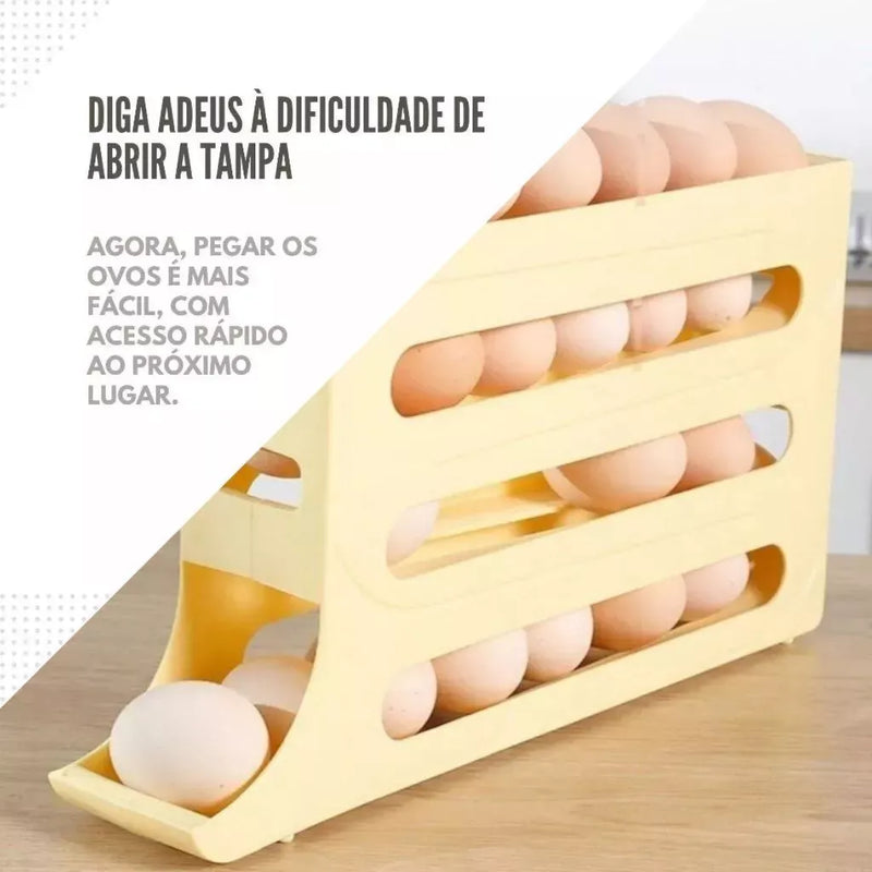 Organizador de Ovos + Frete Grátis + Bônus + Descontos