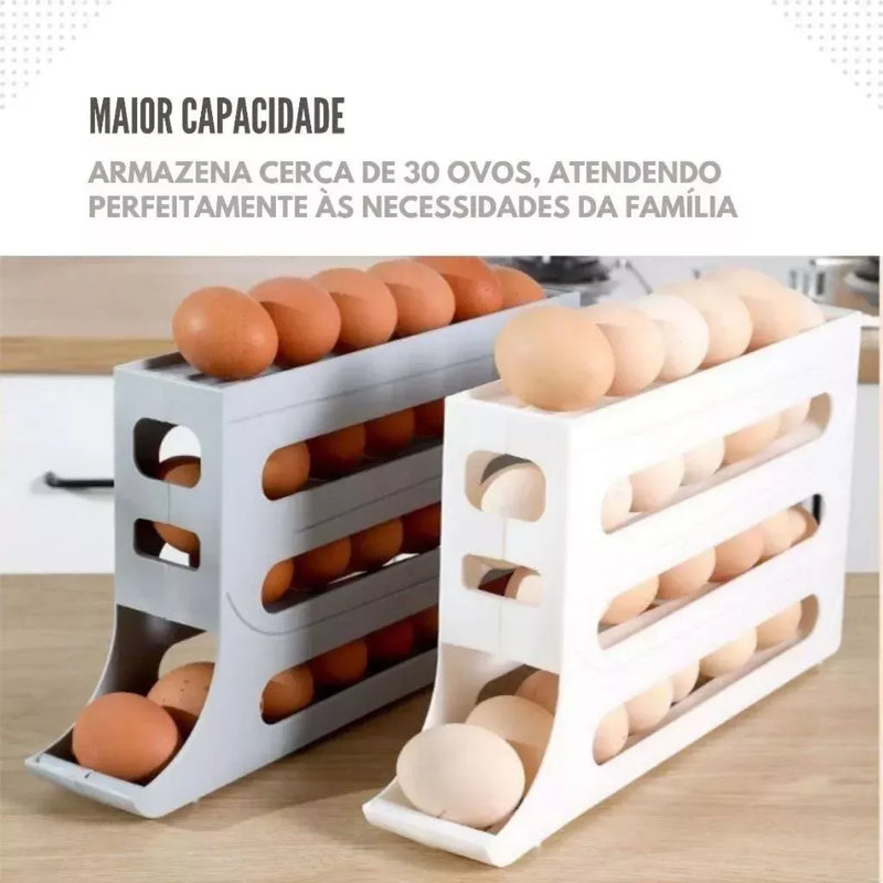 Organizador de Ovos + Frete Grátis + Bônus + Descontos