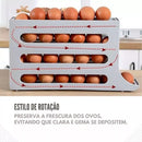 Organizador de Ovos EggSmart com Deslizamento Automático
