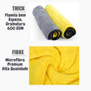 Kit Toalhas de Microfibra UltraSoft com Alta Absorção