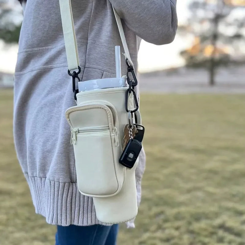 Bolsa Para Garrafa Térmica + Frete Grátis + Bônus + Descontos