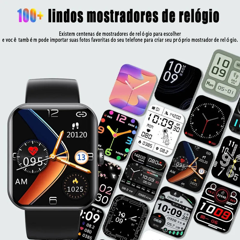 Relógio Inteligente Multifuncional + Frete Grátis + Bônus + Descontos