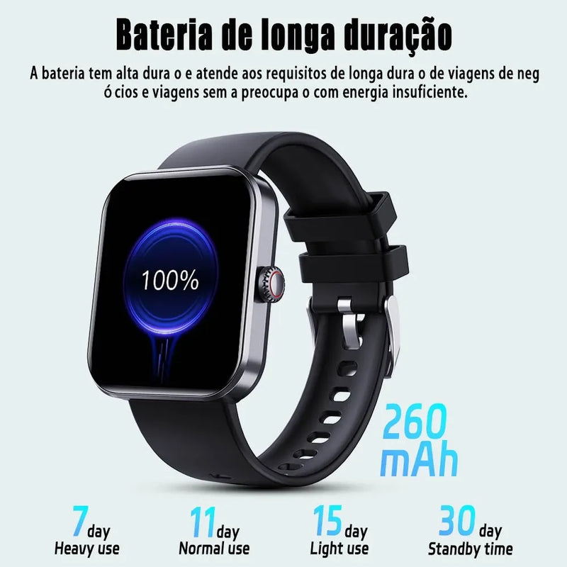 Relógio Inteligente Multifuncional + Frete Grátis + Bônus + Descontos