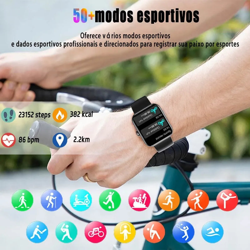Relógio Inteligente Multifuncional + Frete Grátis + Bônus + Descontos