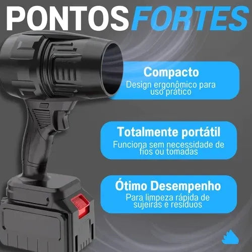 Soprador de Vento Portátil + Frete Grátis + Bônus + Descontos