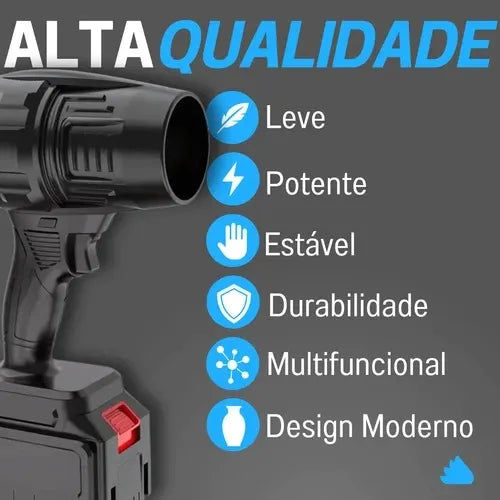 Soprador de Vento Portátil + Frete Grátis + Bônus + Descontos