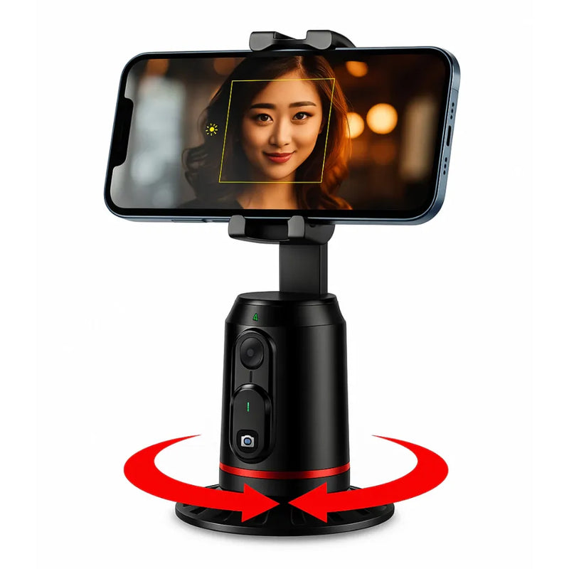 Suporte de Celular com Rastreamento Facial + Controle Remoto + Frete Grátis + Bônus + Descontos