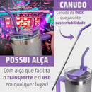 Garrafa Térmica SmartCup com Canudo