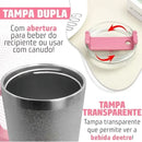 Garrafa Térmica SmartCup com Canudo