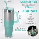Garrafa Térmica SmartCup com Canudo