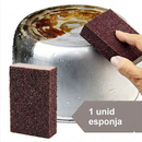 BrilhoFácil | Esponja Abrasiva para Limpeza Pesada