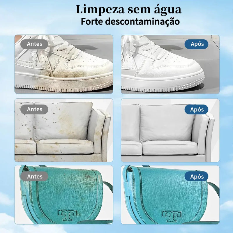 Creme de Limpeza de Tênis + Escova + Frete Grátis + Bônus + Descontos