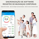 Balança Digital de Bioimpedância BioBalance com Monitoramento Corporal Completo