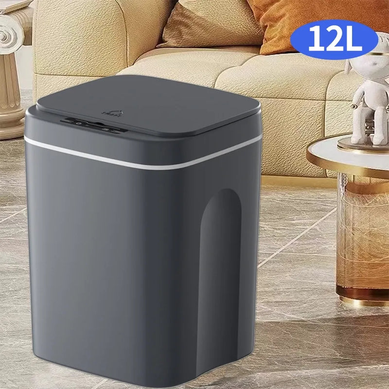 Lixeira Automática com Sensor + Frete Grátis + Bônus + Descontos