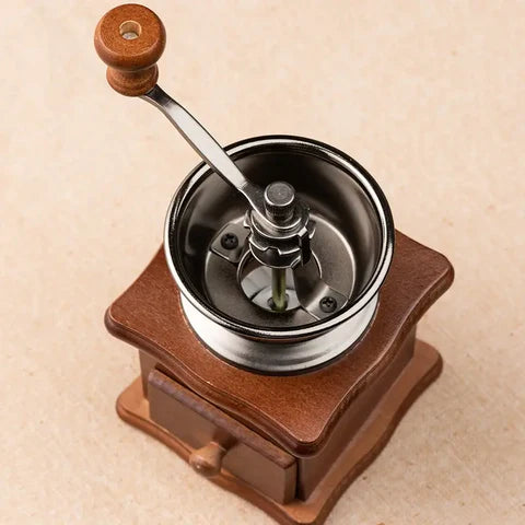 Moedor de Café Retrô + Frete Grátis + Bônus + Descontos