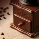 Moedor de Café Retrô Vintage Café com Design Clássico em Madeira