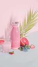 Garrafa Mixer VitaMix Portátil com Bateria Recarregável e Design Marcante