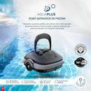 Robô Aspirador de Piscina AquaPlus com Sucção Potente e Limpeza Automática
