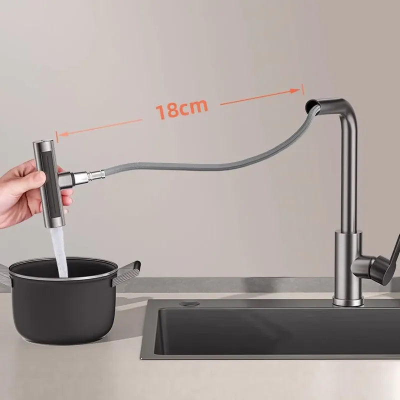 Torneira de Cozinha Multifuncional + Água Quente e Fria + Frete Grátis + Bônus + Descontos