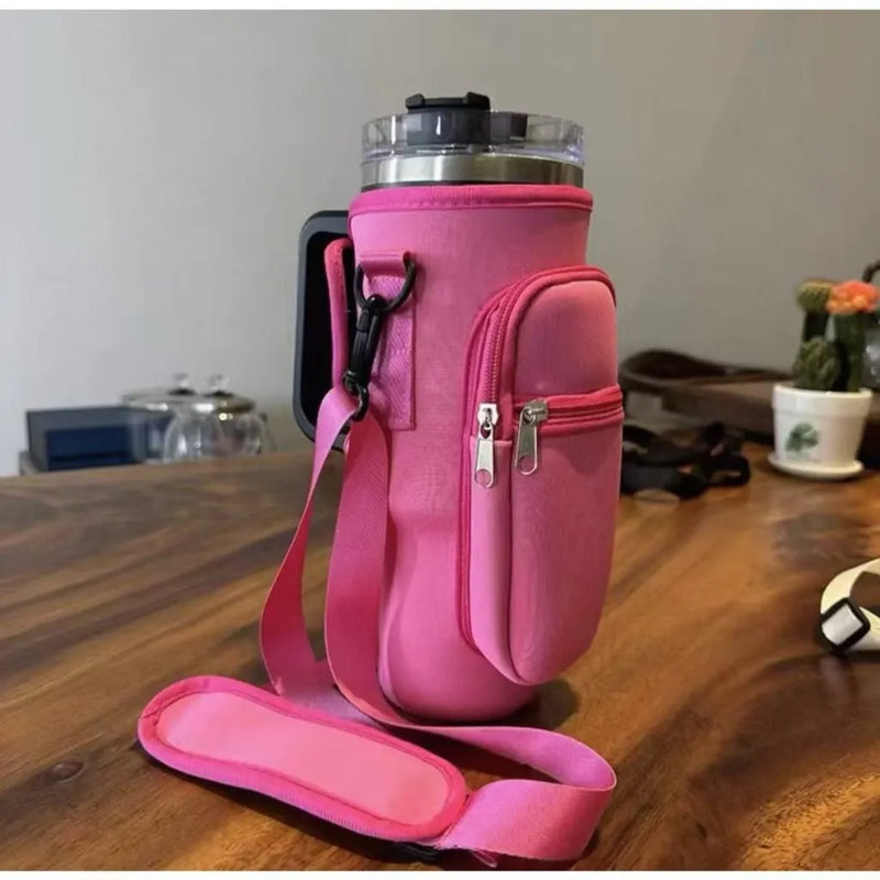 Bolsa Para Garrafa Térmica + Frete Grátis + Bônus + Descontos