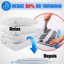 Kit Saco a Vácuo 70x110 50x60 60x80 Organizador de Roupas Mala Viagem Guarda