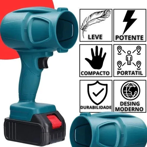 Soprador de Vento Portátil + Frete Grátis + Bônus + Descontos