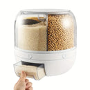 Dispenser de Grãos CerealMix Giratório com 6 Compartimentos