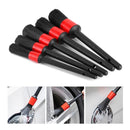 Kit Automotivo CleanCar com 5 Pincéis Profissionais para Higienização Precisa