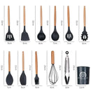 Kit de 11 Utensílios SmartCook com Silicone Resistente