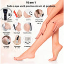 Kit de Cuidado dos Pés FootSoft 10 em 1 para Remoção de Calos