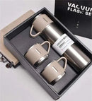 Kit Garrafa Térmica de Café 3Coffe com 3 Xícaras e Isolamento de Alta Performance