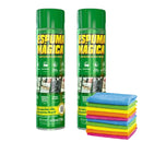 Espuma Mágica para Limpeza Profunda e Ação Instantânea