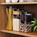 Kit de Potes Herméticos OrganizaPro com Vedação Total