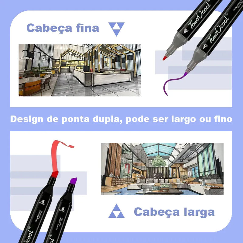 Kit Livro Colorir Bobbie Goods + Canetinhas Coloridas