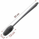 Escova de Silicone Multiuso FlexiClean com Cabo Longo para Limpeza Profunda - Kit com 3 Unidades