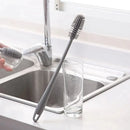 Escova de Silicone Multiuso FlexiClean com Cabo Longo para Limpeza Profunda - Kit com 3 Unidades