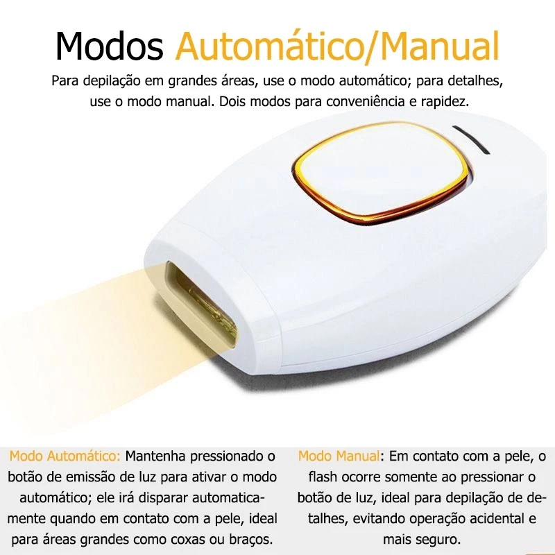 Depilador a Laser Definitivo - Tecnologia Alemã