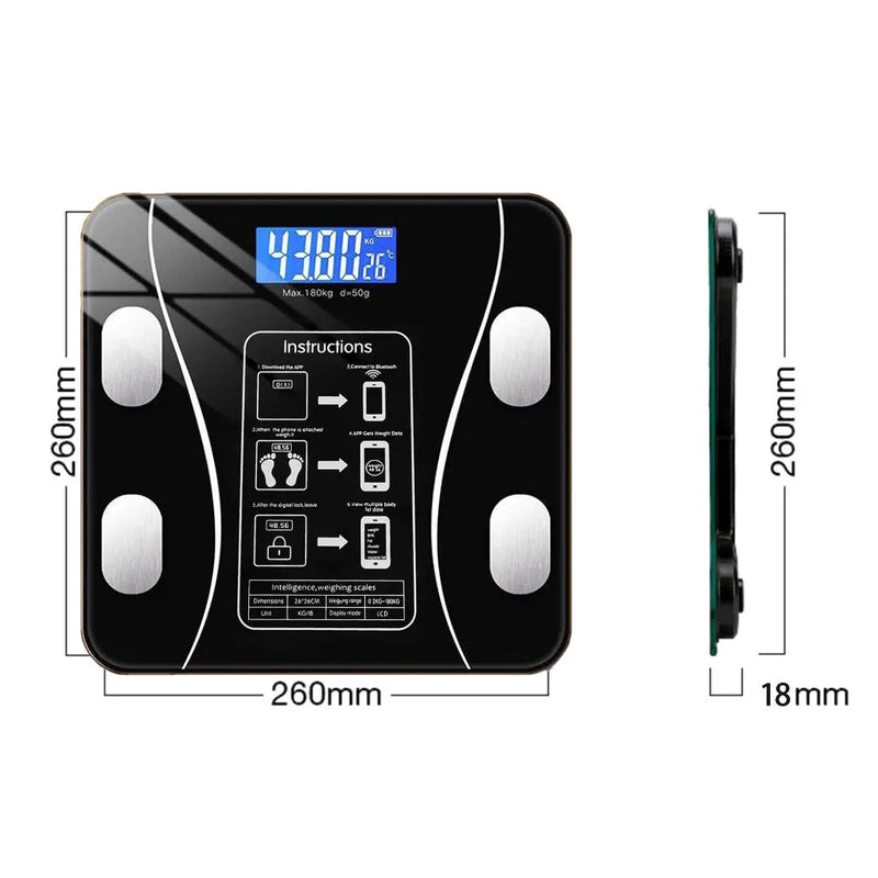 Balança Digital de Bioimpedância + Frete Grátis + Bônus + Descontos