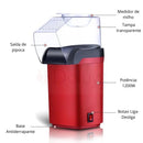 Pipoqueira Elétrica Pratik Mix com Preparo Sem Óleo