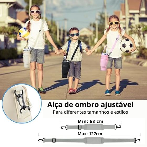 Bolsa Para Garrafa Térmica + Frete Grátis + Bônus + Descontos