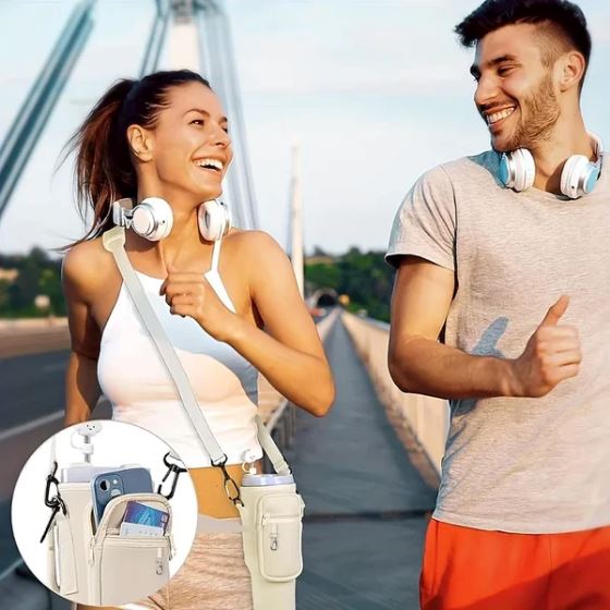 Bolsa Para Garrafa Térmica + Frete Grátis + Bônus + Descontos
